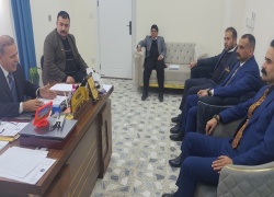 زيارة لجنة مركزية من جامعة كركوك إلى كلية التربية الاساسية لتقويم عمل وأداء شعبة المتابعة