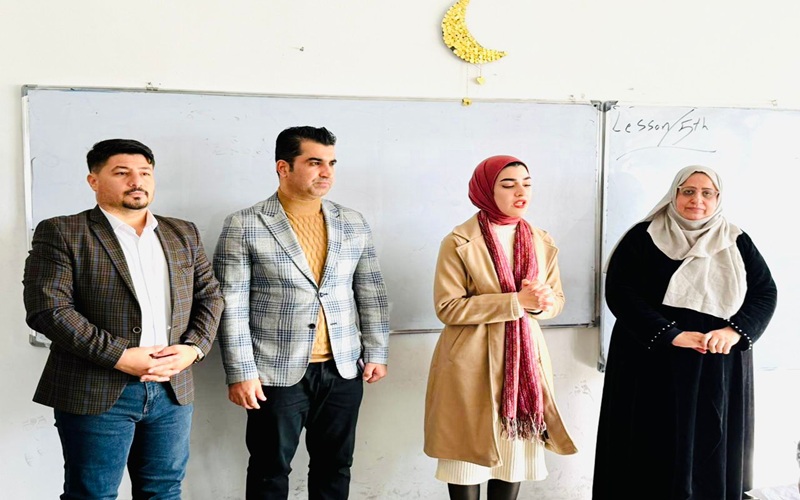 زيارة علمية الى مدرسة ...