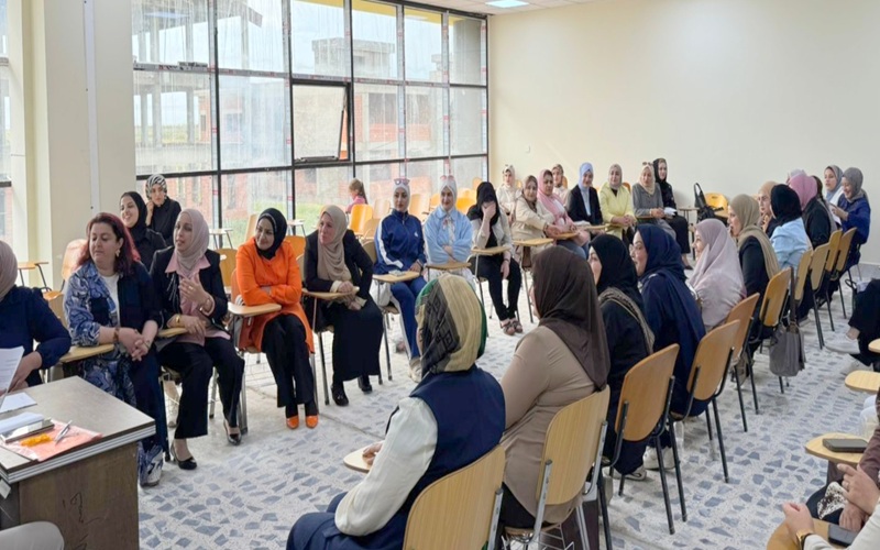 قسم رياض الأطفال ينظم مسابقة علمية لتعزيز التنافس والإبداع بين الطلبة