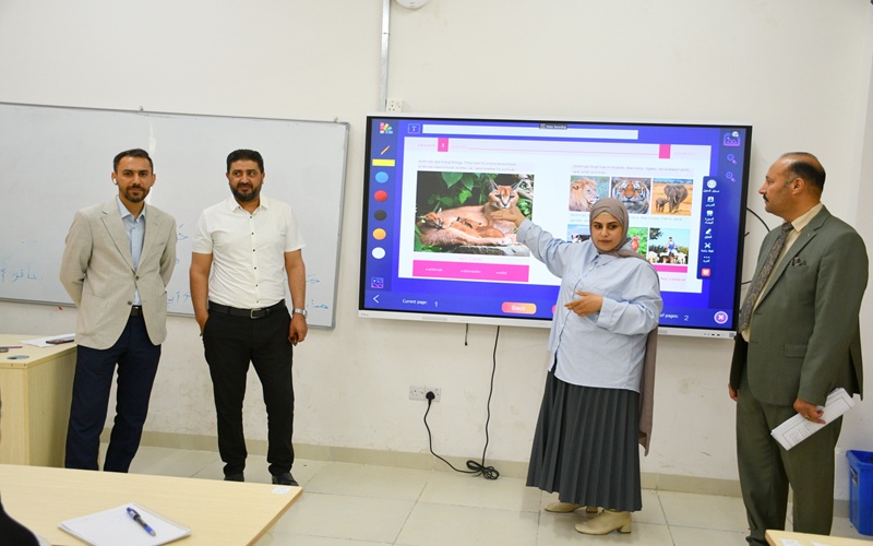 وحدة الاعتمادية في كلية التربية الأساسية بجامعة كركوك تجري زيارة ميدانية لتعزيز معايير الجودة في المؤسسات التعليمية