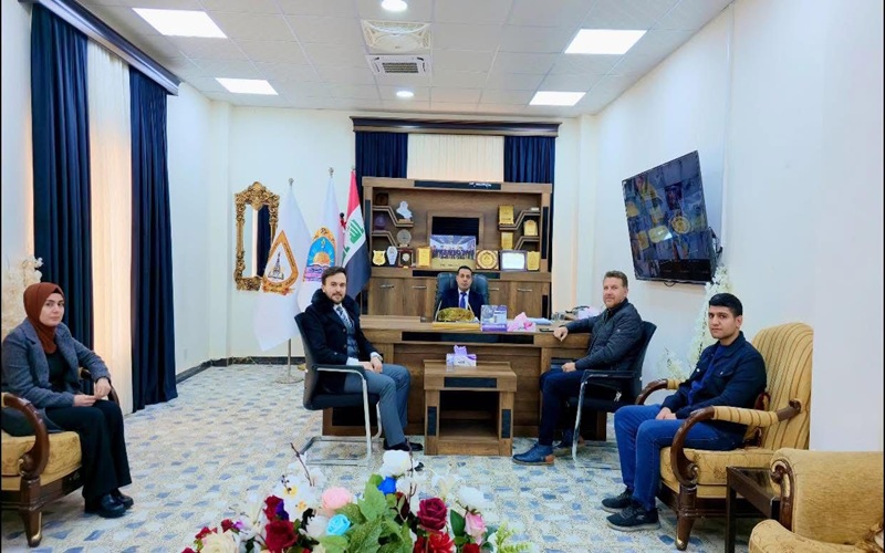 لجنة من رئاسة الجامعة تزور ...