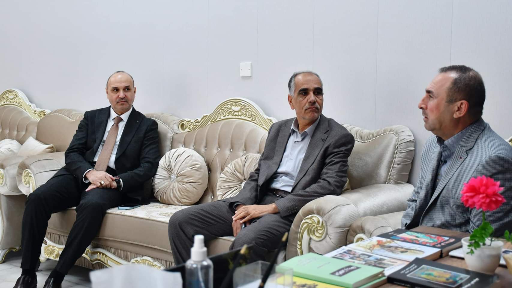 The Committee for Cooperation Mechanism between State Departments visits the Palace of Culture and Arts in Kirkuk Governorate