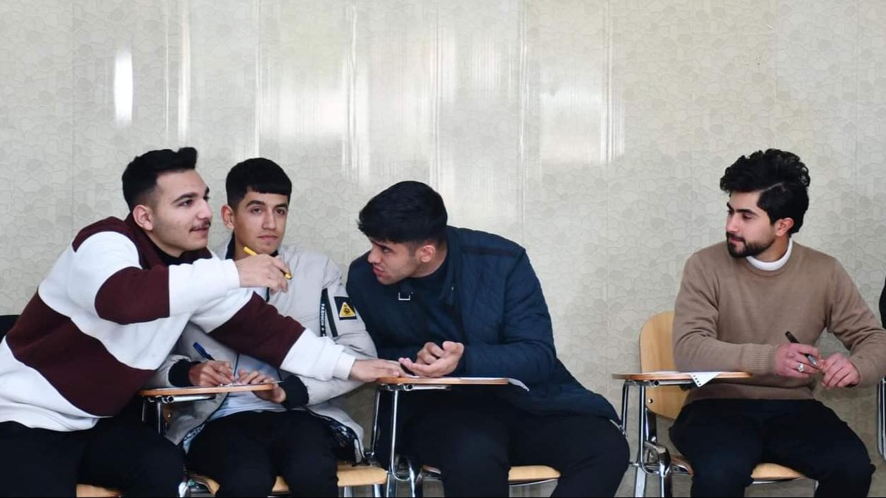 مناظرة علمية في قسم اللغة التركية