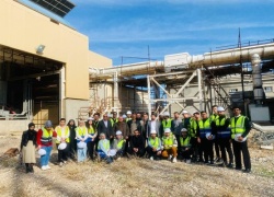 A scientific visit for mechanical engineering students at Kirkuk University to the Dibs Gas Power Plant