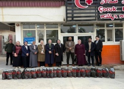 The College of Engineering Participates in a Humanitarian Initiative to Support Sick Children