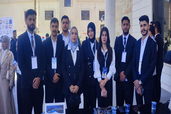مشاركة طلبة كلية الهندسة – جامعة كركوك في فعاليات مؤتمر الذكاء الاصطناعي الثالث