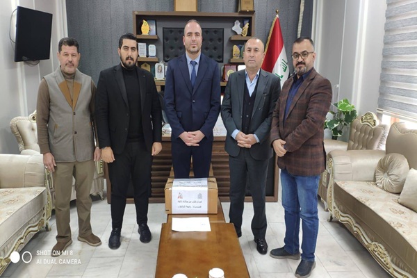 كلية الهندسة تتبرع بكتب ...