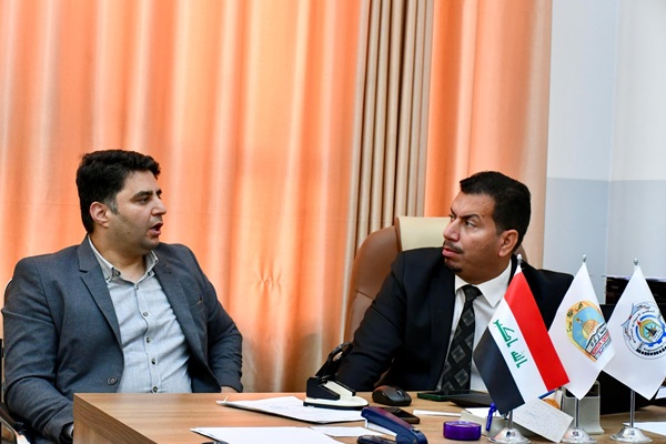 اجتماع المكتب الاستشاري في كلية الهندسة بجامعة كركوك