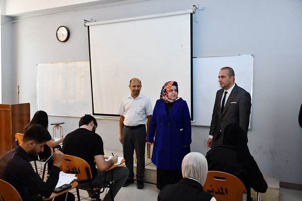.جانب من امتحانات الدراسات الأولية / الدور الثاني في كلية الهندسة بجامعة كركوك