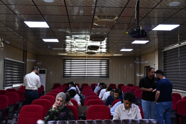 كلية الهندسة تنظم اختباراً ...