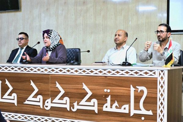مباشرة طلبة الدراسات العليا في كلية الهندسة بجامعة كركوك
