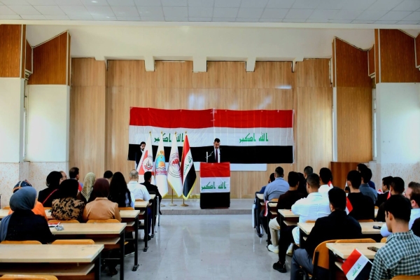 كلية الهندسة تجمع أسرتها الجامعية احتفاءً بيوم السيادة الوطني