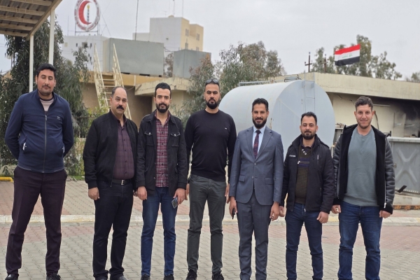 كلية الهندسة تشارك بحملة «بالأمل نحيا» للتبرع بالدم