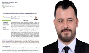 A professor from Kirkuk University publishes a scientific paper in an international journal.
