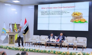 Organized by Kirkuk University.. Launching of the Tenth International Conference on Agricultural Technologies and Sustainability