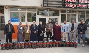 Kirkuk University launches a humanitarian initiative to support sick children