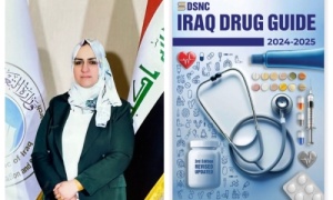 A lecturer from the Faculty of science at the University of Kirkuk co-authored the book (Iraqi Medicine guide)