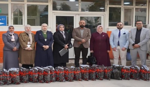 Kirkuk University launches a humanitarian initiative to support sick children