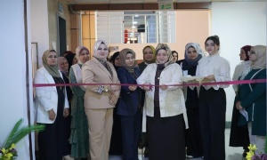 Opening of the Fine Arts and Handicrafts Exhibition for Female Students of the Dormitories at Kirkuk University