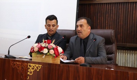 A scientific seminar at the College of Arts on the Development Road Project in Iraq