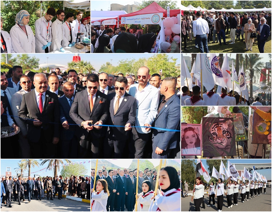 Sustainable development and creative arts meet on a special day of the University of Kirkuk