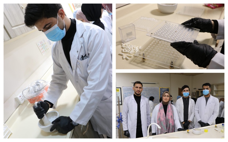 The Faculty of Pharmacy organizes a workshop on how to prepare pharmaceutical preparations