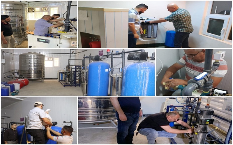 The University of Kirkuk conducts a comprehensive periodic maintenance campaign for the desalination system in the student residential complex
