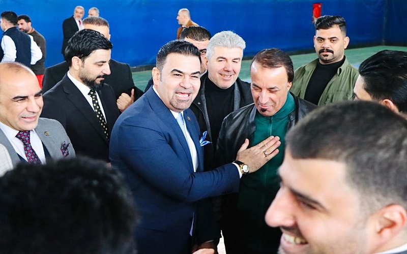 In the presence of the university president and deans, the Kirkuk University Premier League concluded in a special way with the crowning of the university presidency team.