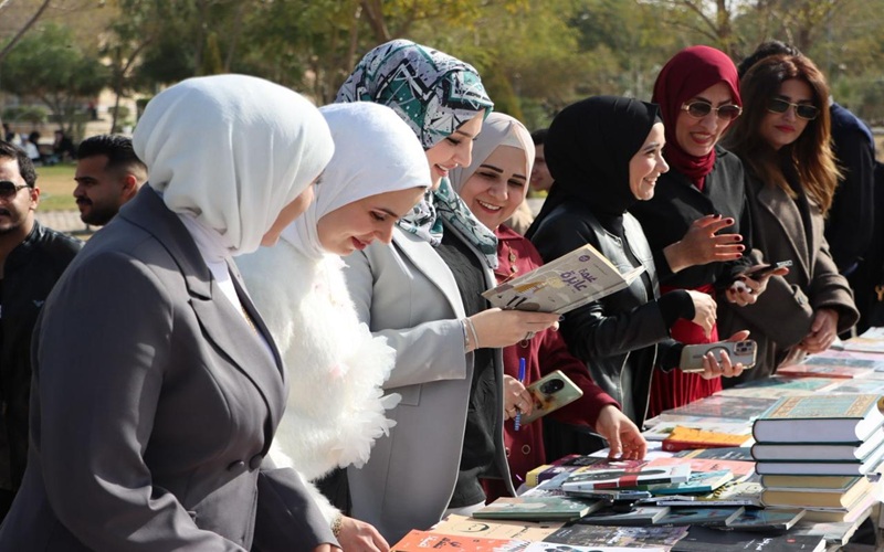 Kirkuk University showcases creativity in a bazaar and platform to display student innovations.