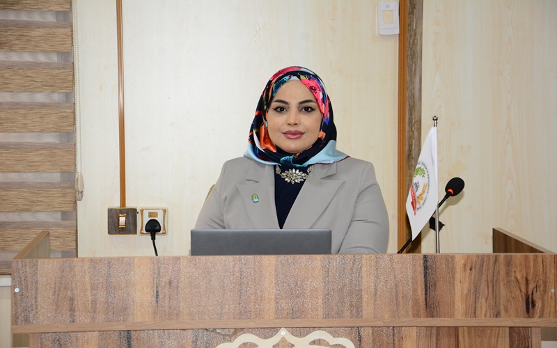 A workshop at Kirkuk University on introducing the principles of human rights.