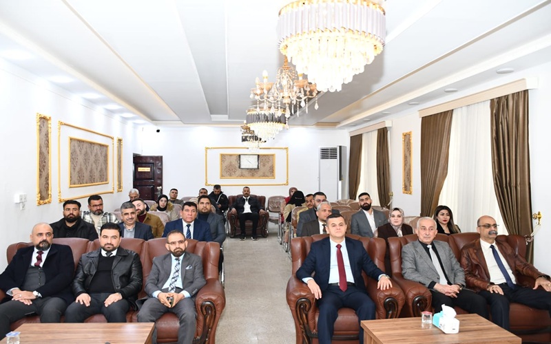 Kirkuk University organizes a scientific lecture on the role of natural fertilizer in sustainable agriculture