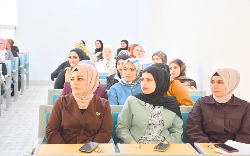 Kirkuk University organizes a lecture on the concept of UN Resolution (1325) and the mechanisms for achieving its goals.