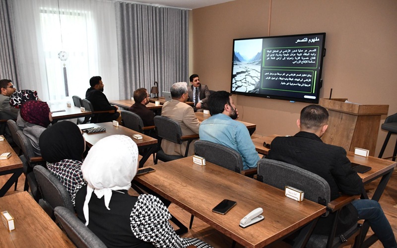 Kirkuk University organizes a lecture on desertification
