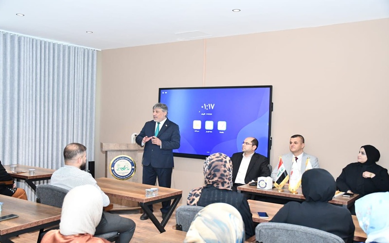 An advanced training course on leadership and excellence programs concluded at Kirkuk University.