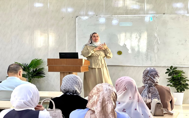 The College of Education for Women organizes a workshop on combating cyber-blackmail