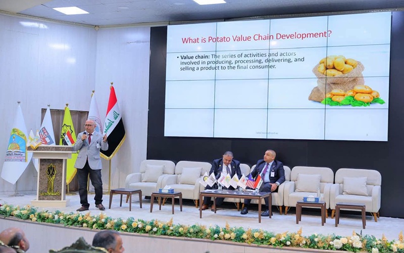 Organized by Kirkuk University.. Launching of the Tenth International Conference on Agricultural Technologies and Sustainability