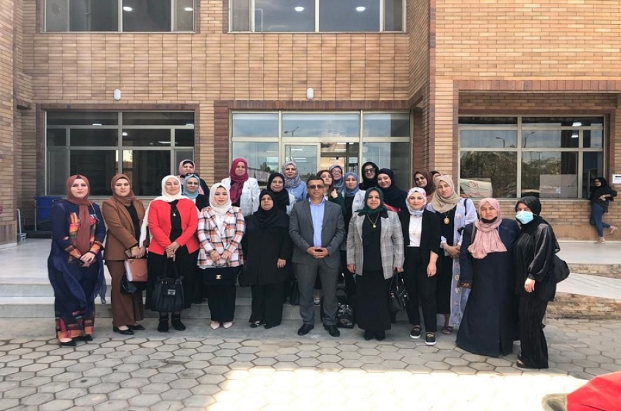 The University of Kirkuk organizes a field visit to the Kirkuk specialized center for oncology and hematology