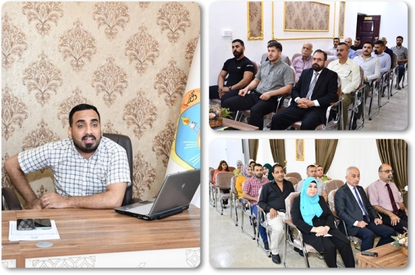 The University of Kirkuk holds a scientific lecture on sulfur in the soil and its importance for plants