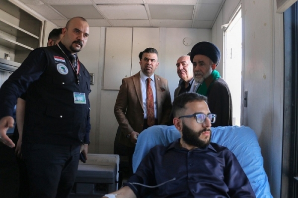 The University of Kirkuk organizes a blood donation campaign for thalassemia patients.