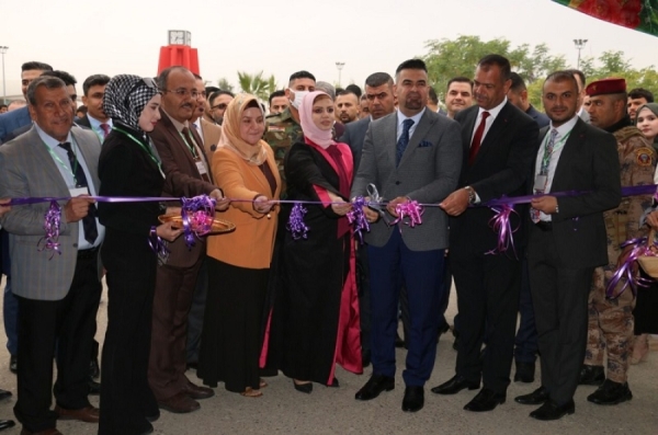 In support of the national product.. Kirkuk University holds the third Bee Festival