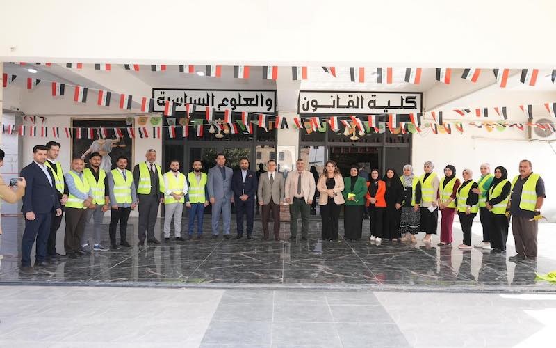 حملة تطوعية لتشجير جامعة ...