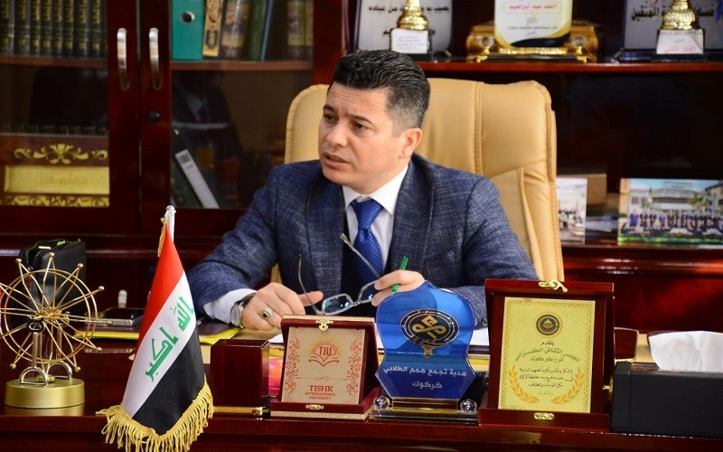  جانب من لقاء عميد كلية ...