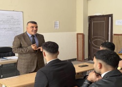 محاضرة توعوية عن انضباط الطلبة في مؤسسات التعليم العالي