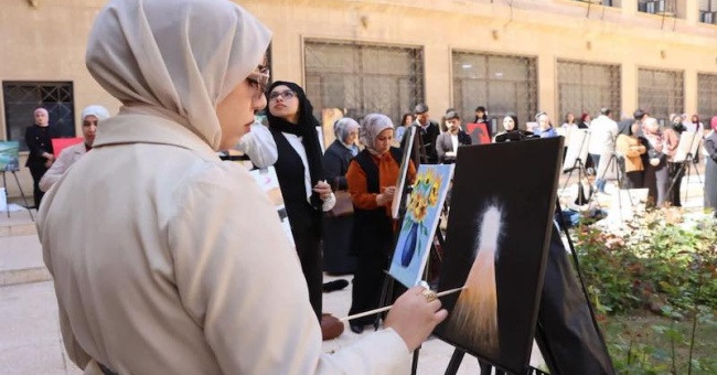Faculty students showcase their creativity at the Visual Arts Festival