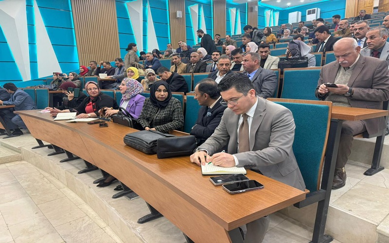 عميد كلية القانون والعلوم السياسية يشارك في الورشة العلمية لرؤوساء واعضاء لجان مجالس تحسين الجودة والاعتماد البرامجي في العراق