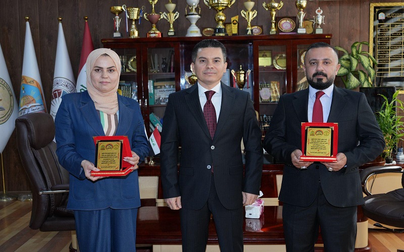 طالب دكتوراه في كلية القانون والعلوم السياسية يحقق المركز الاول في مسابقة على مستوى الجامعات العراقية