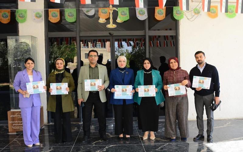 كلية القانون والعلوم السياسية تنظم حملة إرشادية تعريفية بشعبة الإرشاد