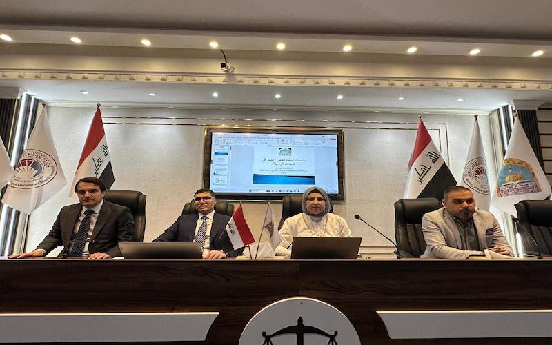 كلية القانون والعلوم السياسية تنظم دورة تدريبية عن رصانة البحوث العلمية