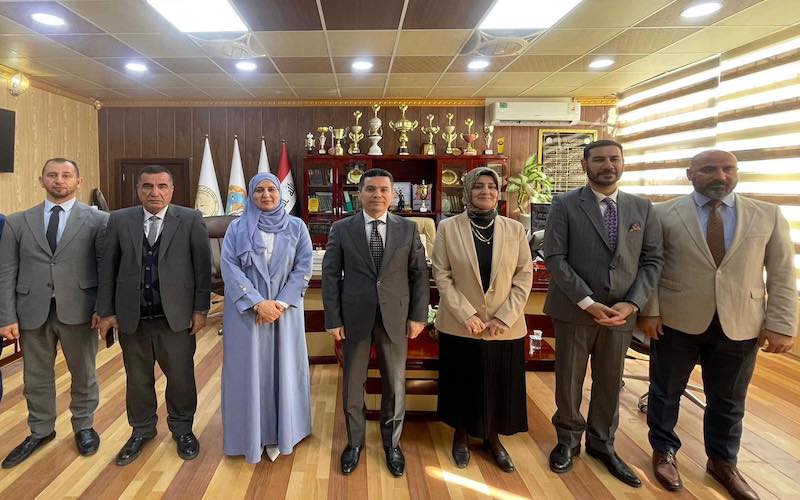 كلية القانون والعلوم السياسية تعزز تعاونها مع الحكومة المحلية في محافظة كركوك