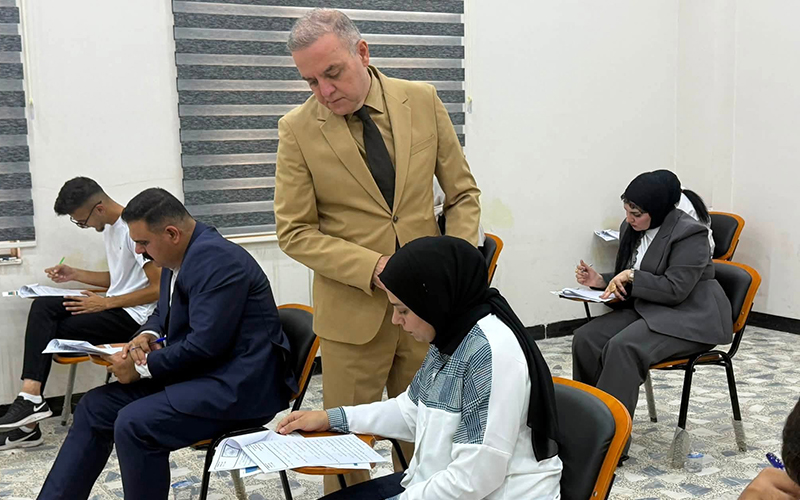 عميد كلية الطب يترأس اللجنة المركزية لمتابعة الامتحانات التنافسية للدراسات العليا